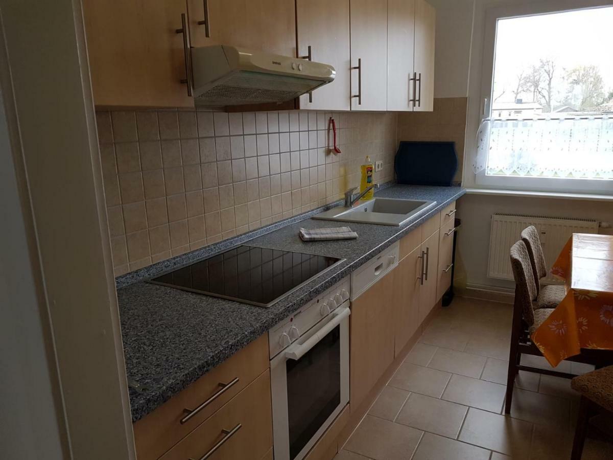 Ruhige Ferienwohnung Nahe Ostsee Glewitz Exterior foto